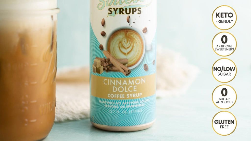 Sinless Syrups are made with better for you ingredients