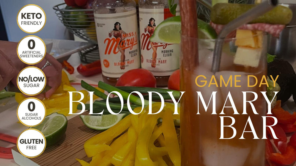 Recipe for the perfect Game Day Bloody Mary Bar