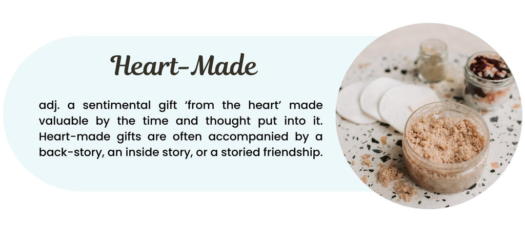 Heart-made gift ideas from Miss Mary's Mix