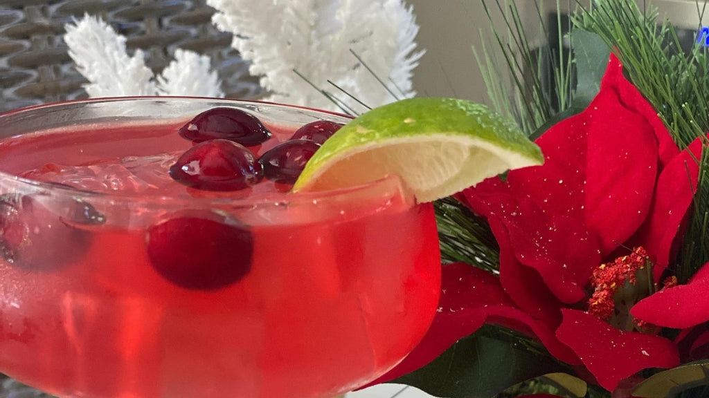 Low Sugar Mistletoe Margarita from Miss Mary's Mix