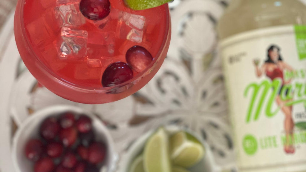 Serve the Mistletoe Margarita at your holiday party