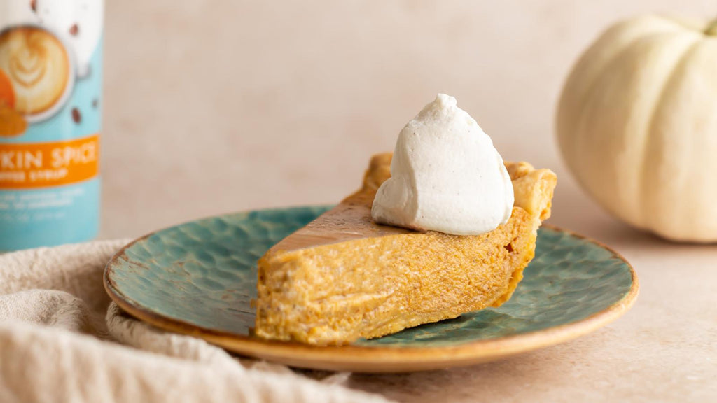 Make the Pumpkin Spice Whipped Cream Recipe from Sinless Syrups