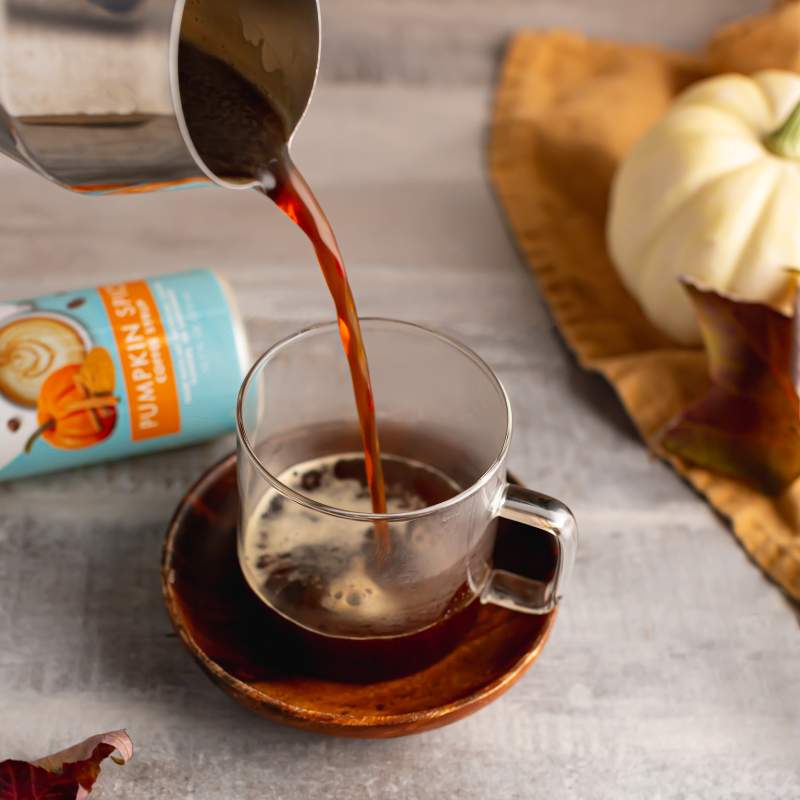 Sugar Free Pumpkin Spice Latte Recipe with Espresso - Miss Mary's Sinless Syrups