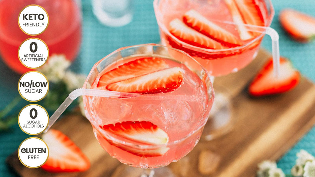 Miss Mary's Low Sugar Cocktails - Pink Recipe Roundup