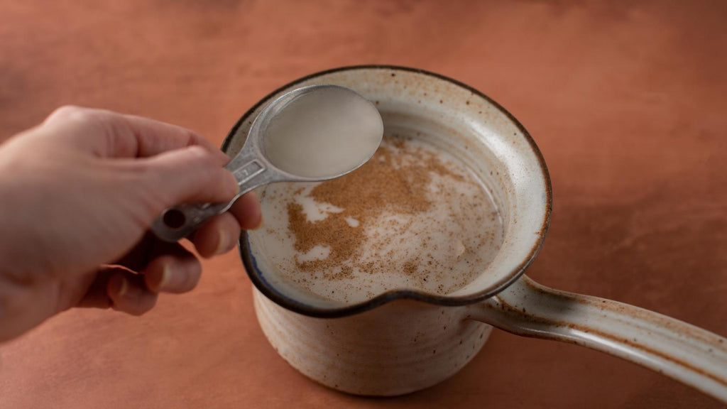 Use Sugar Free Sinless Simple Syrup to make this healthy, homemade chai recipe