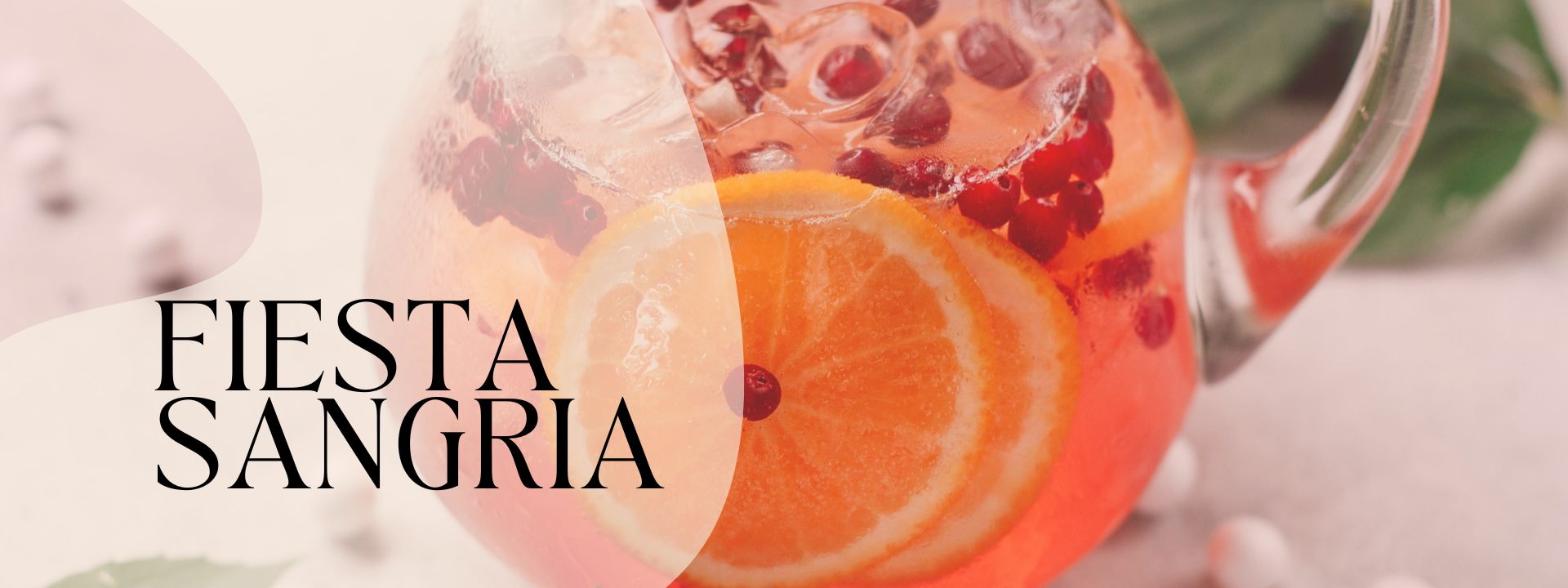 Recipe Header - Fiesta Sangria from Miss Mary's Mix