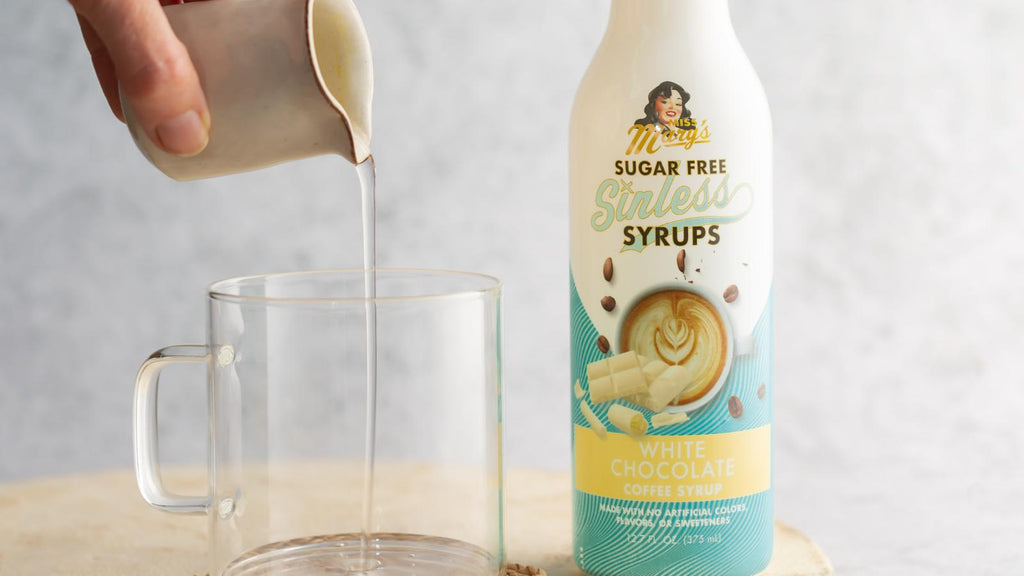 Sugar Free Sinless Syrups White Chocolate Mocha Syrup