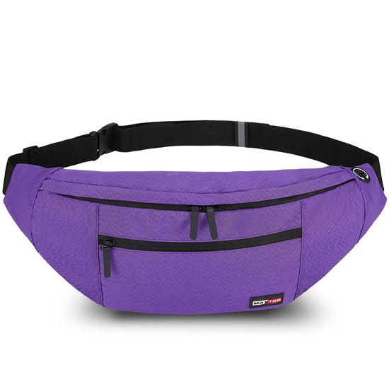 MAXTOP Large Crossbody Fanny Pack with 4-Zipper Pockets£¬Gifts for Enj