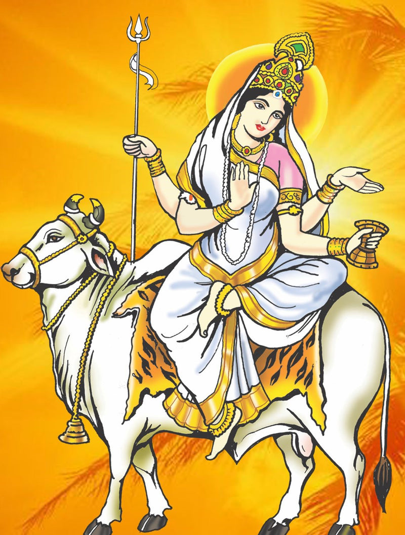 Shailputri Mata Ki Aarti - lyrics In English & Hindi – ServDharm