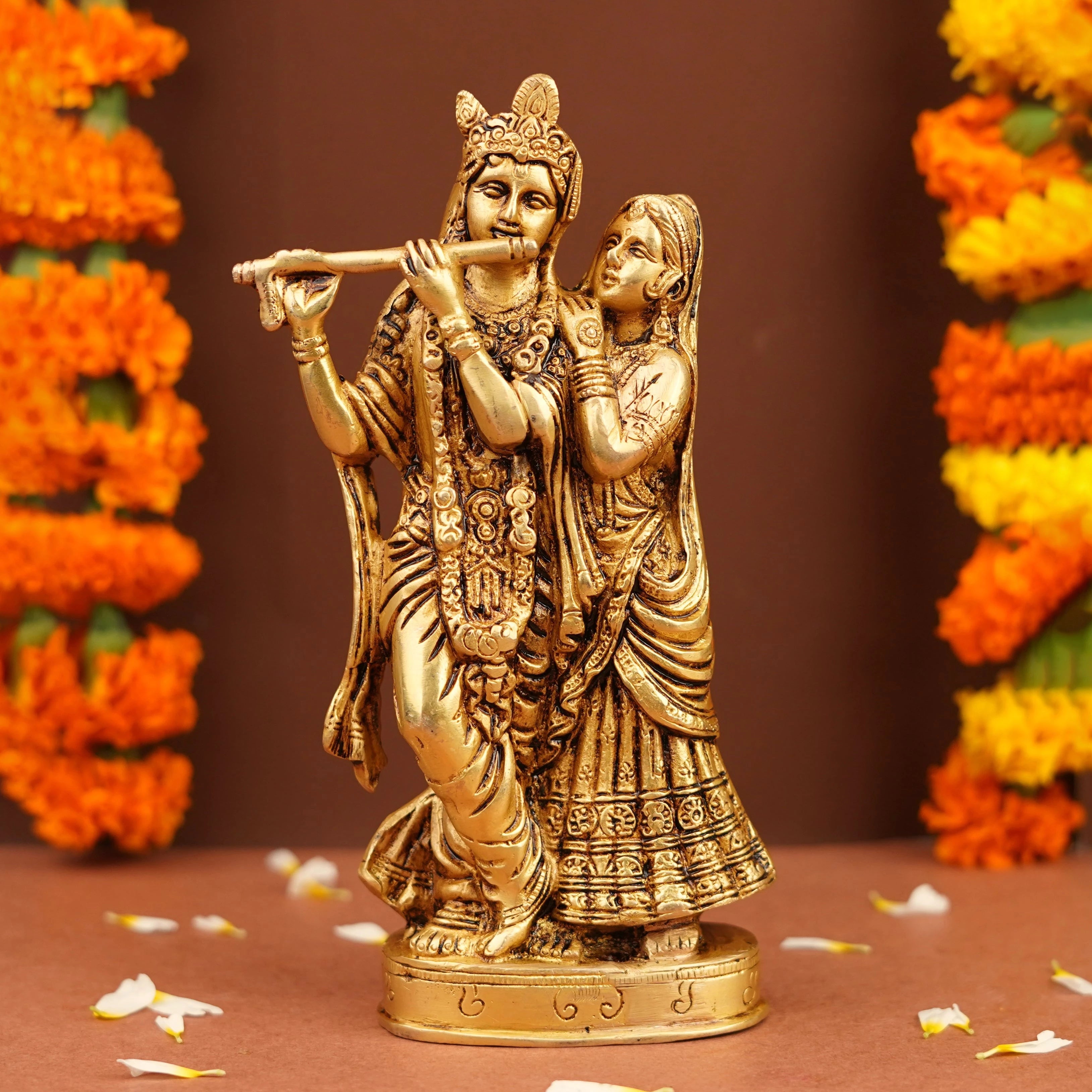 Shri Ram Statue in Pure Brass, Height 8.5