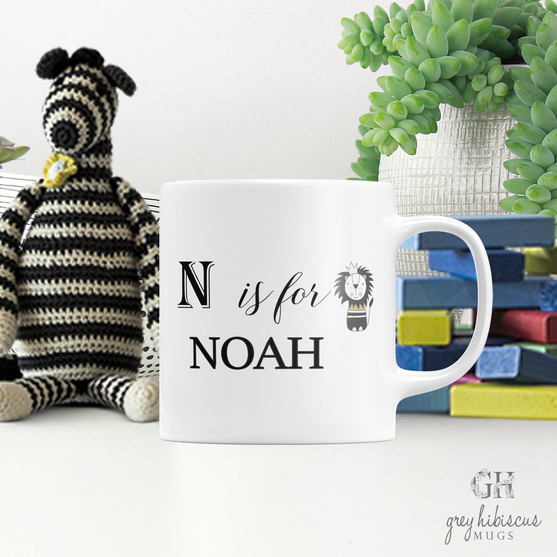 10oz Children's Name Mug, Kids Mug, Childrens mug, Cute Gift, Inspirat –  Grey Hibiscus Gifts