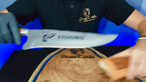 DC 10 Fisherman Barbecue Knife W/ FishBait – Artesão BBQ Store