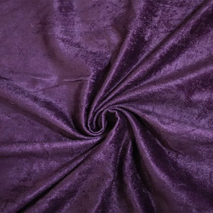 Plain Polyester Velvet Fabric