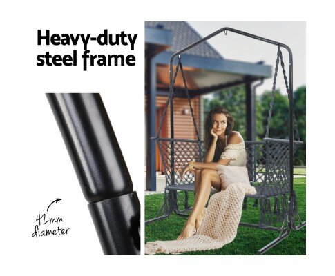 heavy duty hanging chair stand