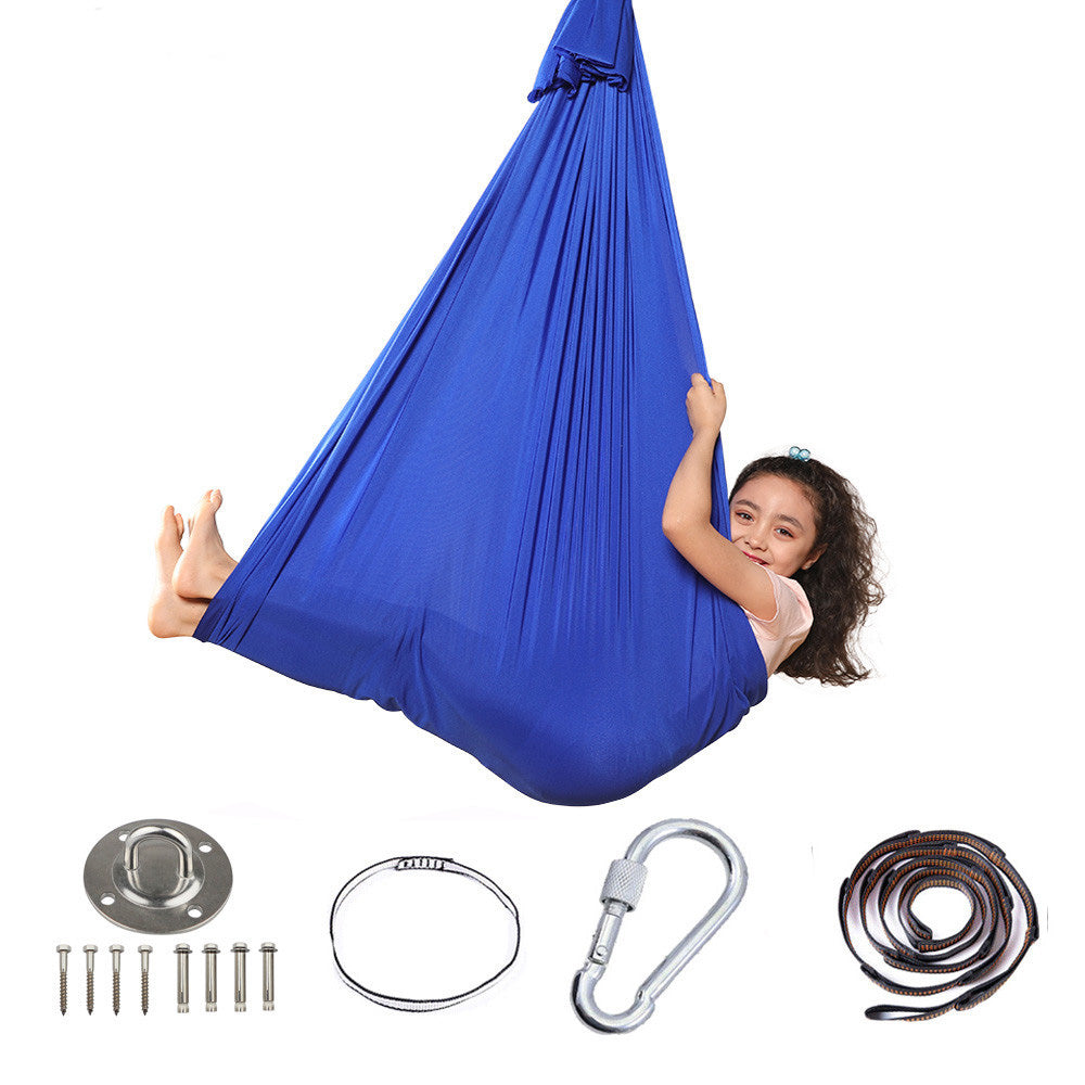 Kids Elastic Yoga Sensory Hammock Swing - Oz Hammocks