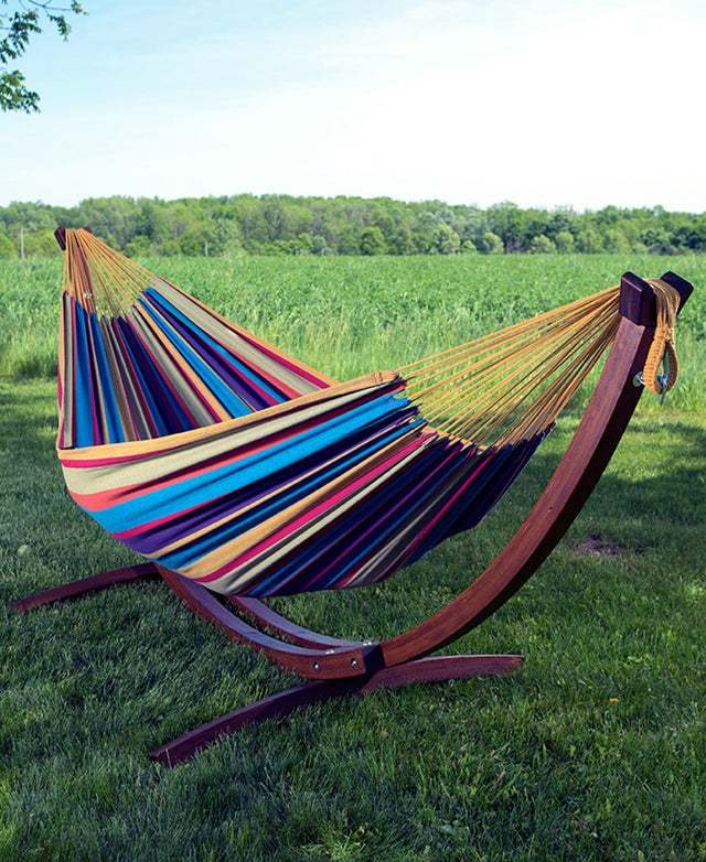 standing hammock with shade