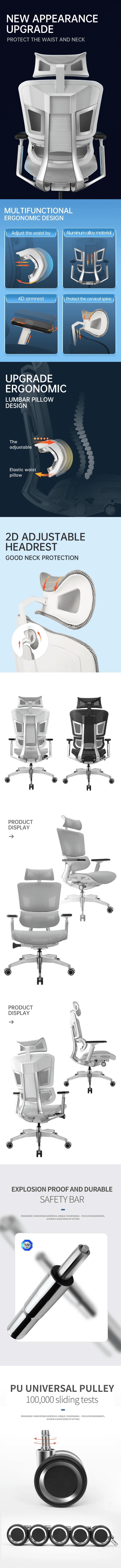 EMONE Luxury Ergonomic Chair