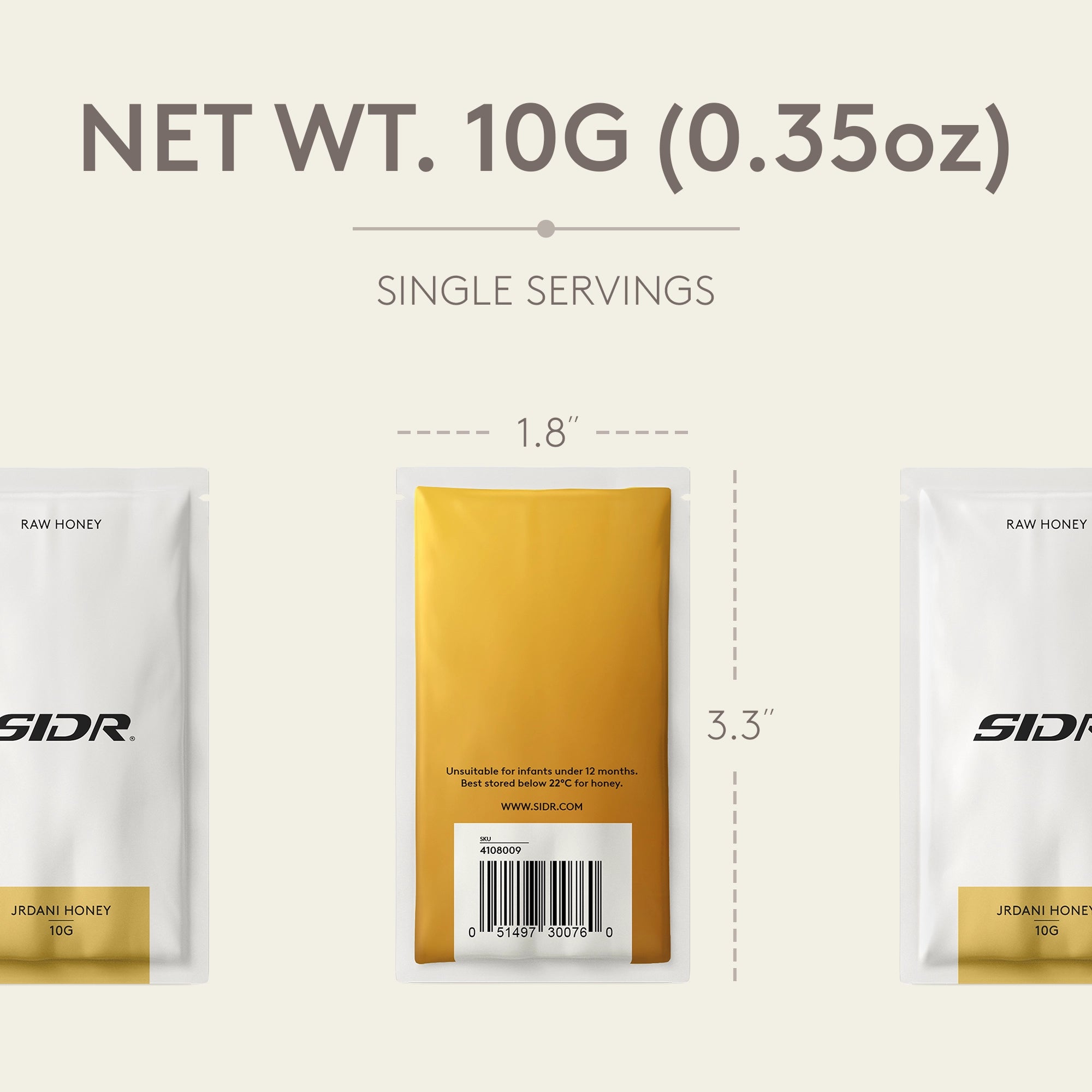 sidr jrdani honey packet net weight