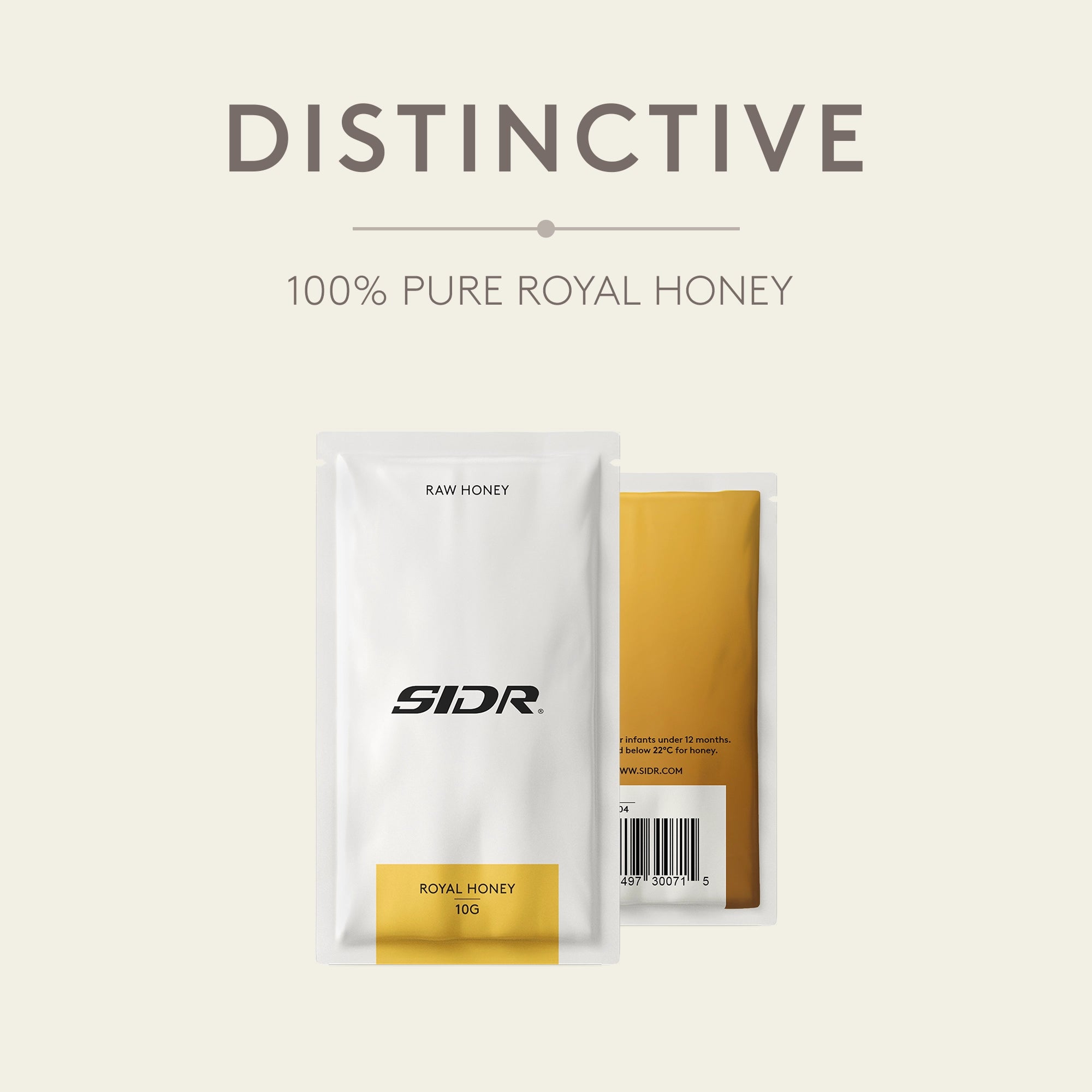 sidr royal honey packet distinctive