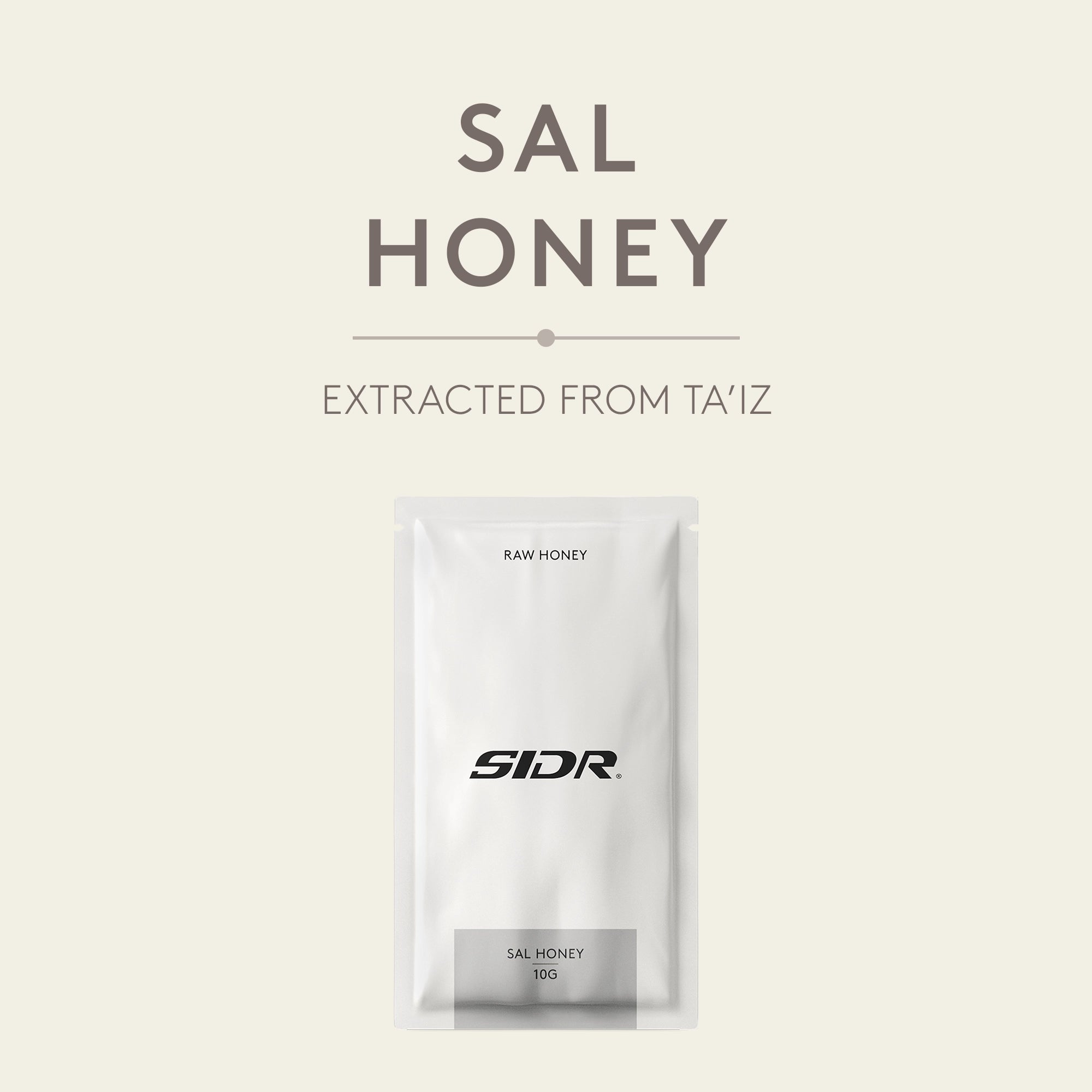 sal honey packet from taiz