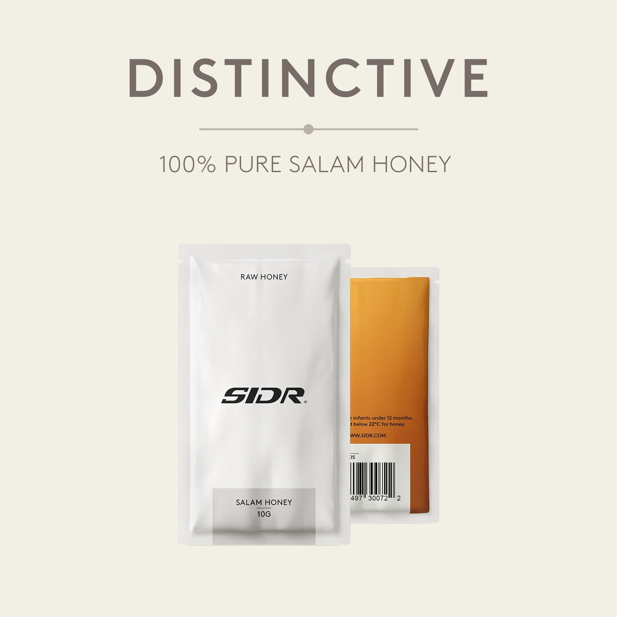 salam honey packet distinctive