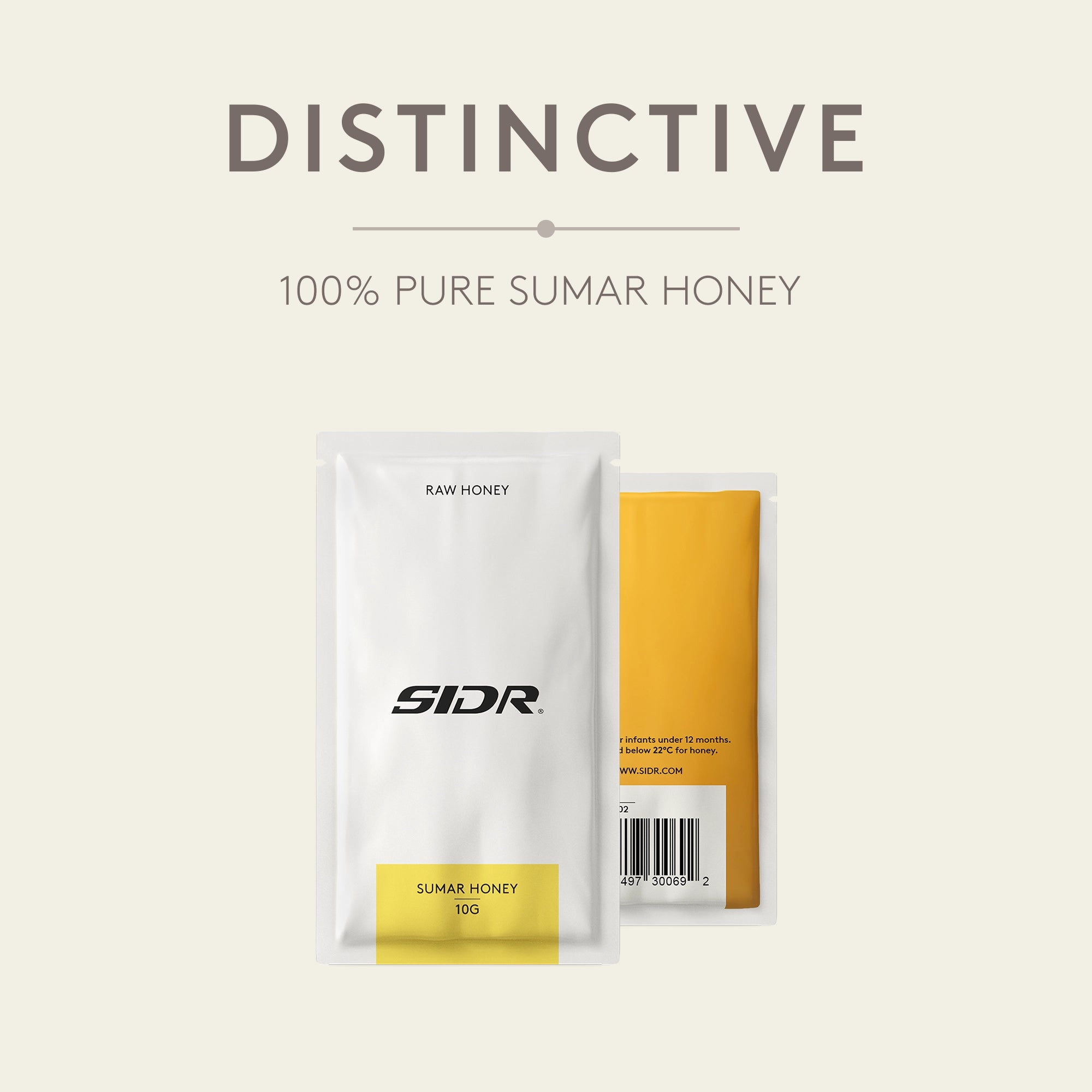 sumar honey packet distinctive