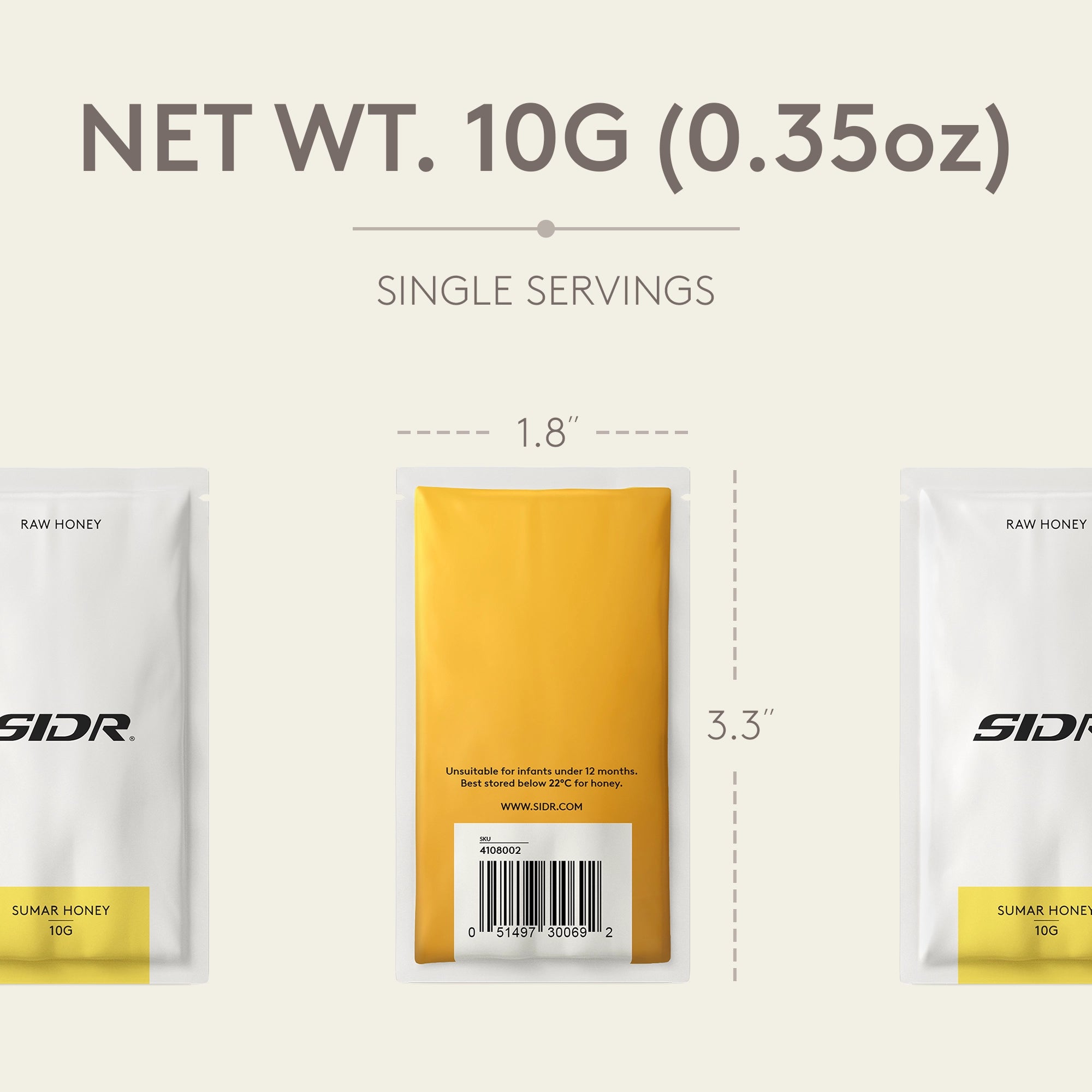 sumar honey packet net weight