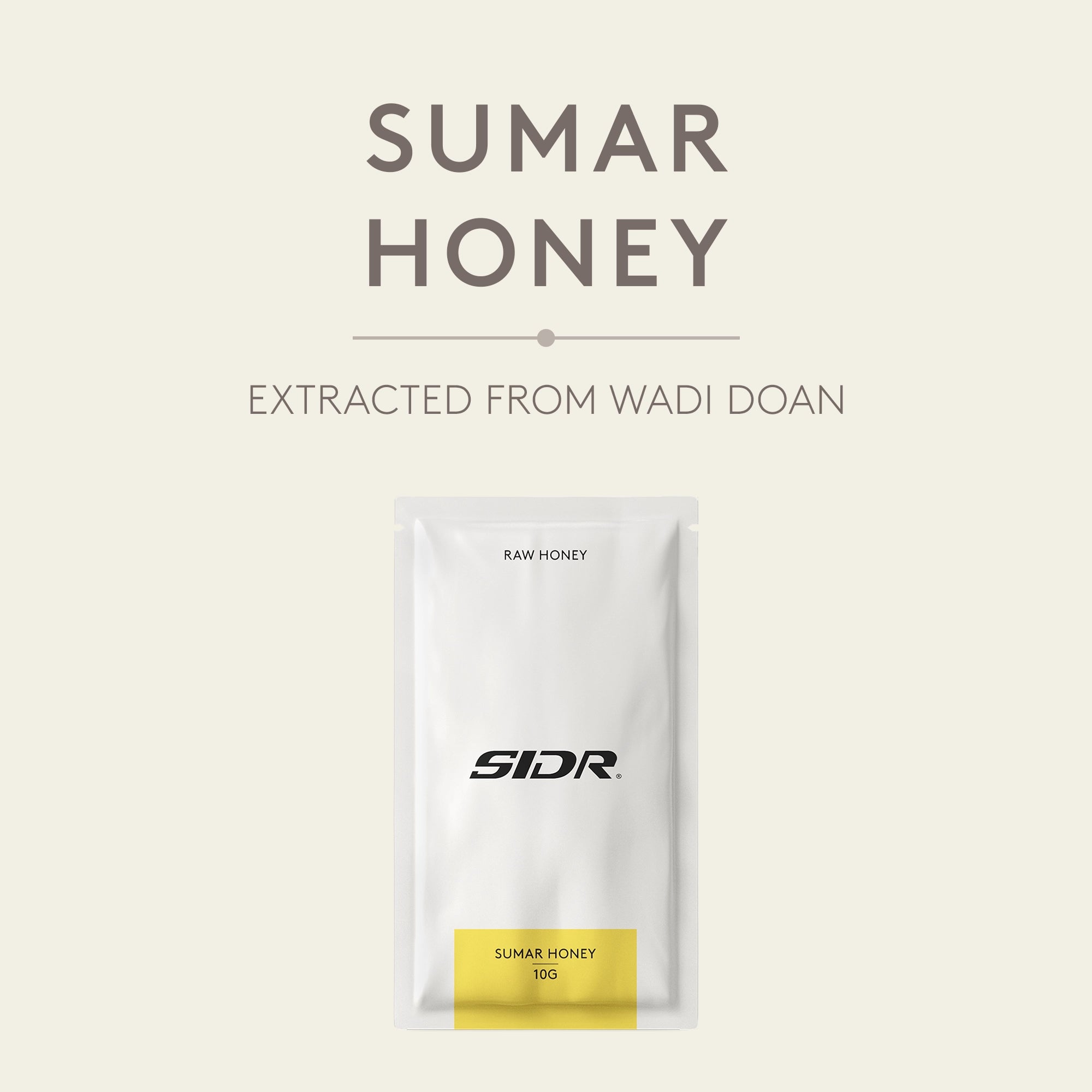 sumar honey packet from wadi doan