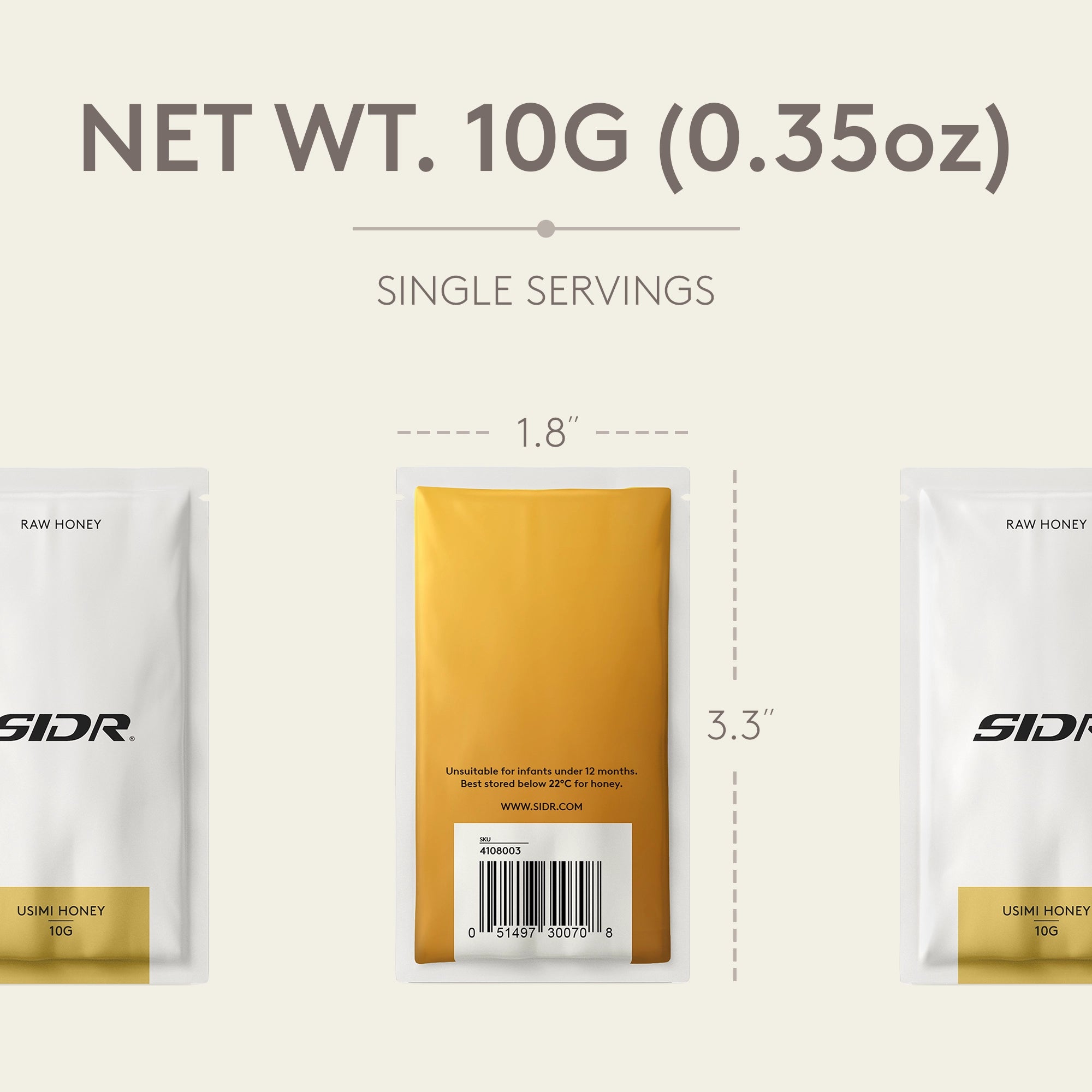 sidr usimi honey packet net weight