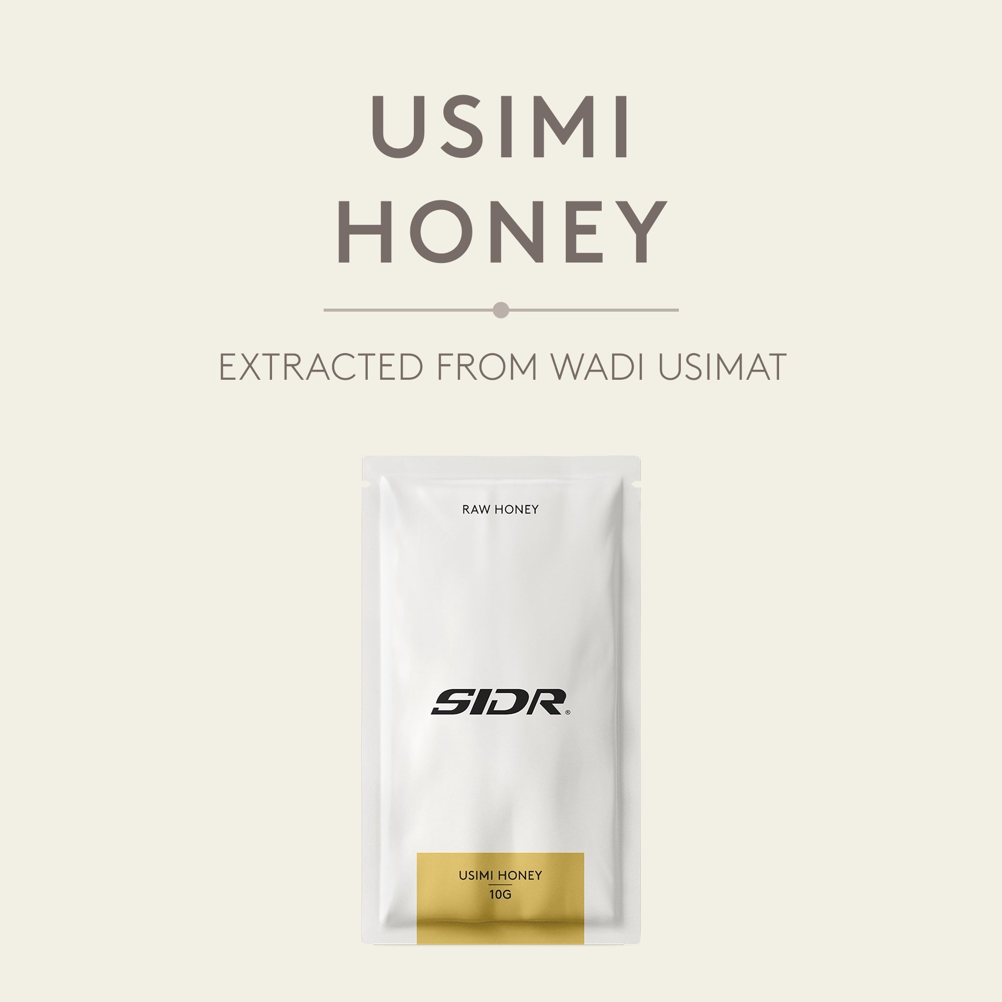 sidr usimi honey packet from wadi usimat