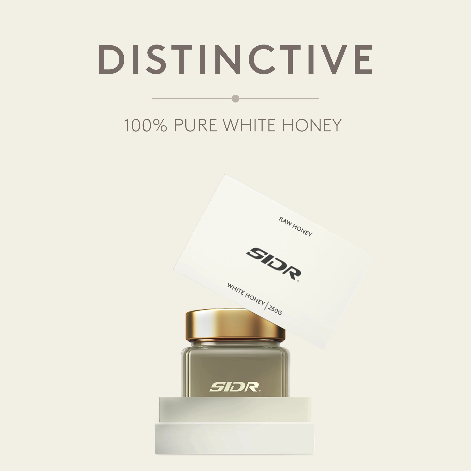 white honey distinctive