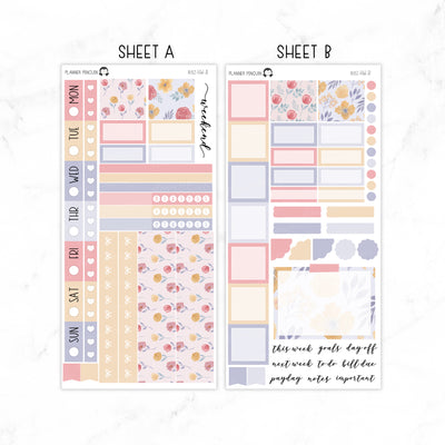 Dreamy Floral Hobonichi Weeks kit | HW-82