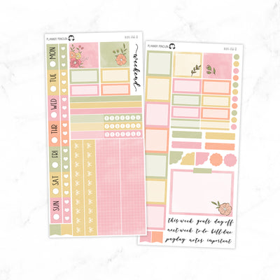 Vibrant Floral Hobonichi Weeks kit | HW-84