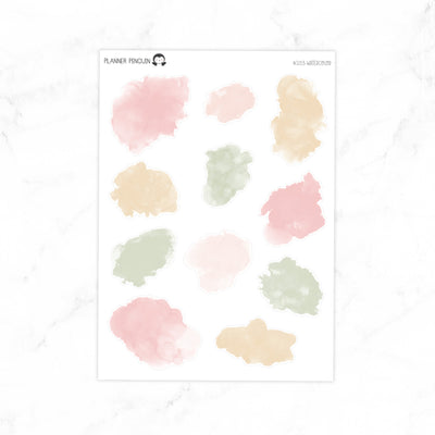 Wildflower Watercolor Ink Swatches// #S153-Watercolor