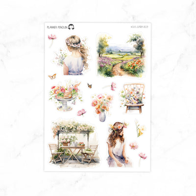 Wildflower Deco Stickers// #S154-Deco-2