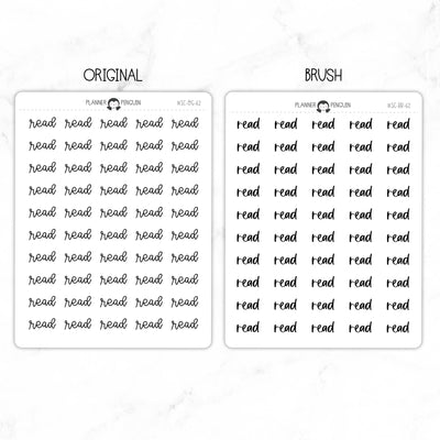 Read Script Stickers // #SC-62