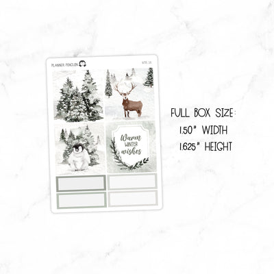 Winter Wonderland Mini Weekly B6 Kit// #MK-58