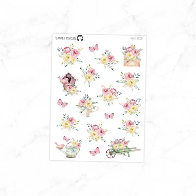 Spring Bliss Deco Stickers// #S149-Deco