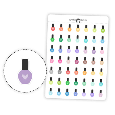 Nail polish - Icon Planner Stickers// #IC-16