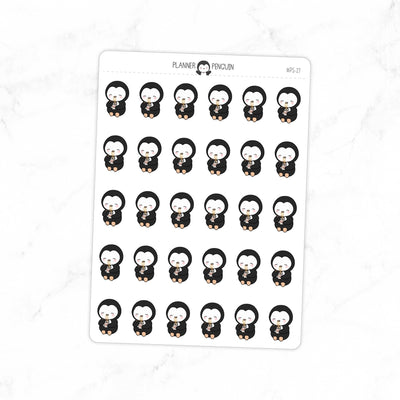 Take out Food Penguin Planner Stickers // #PS27