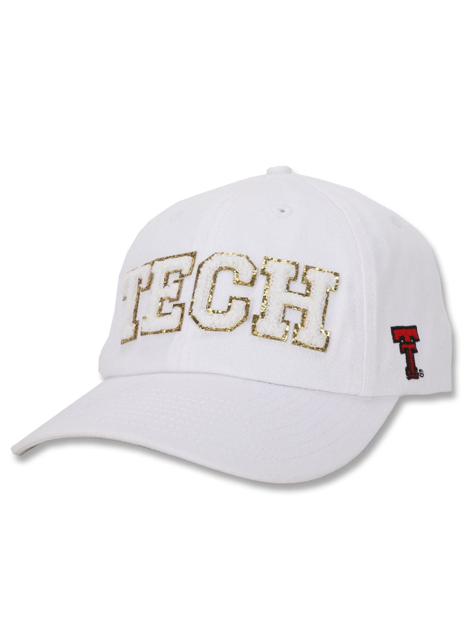 Texas Tech University TTU Red Raiders Ombre Pink White Ladies Beanie Hat Cap