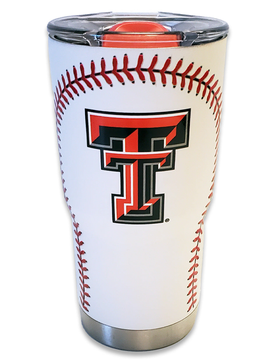 Texas Tech Geometric Cold Cup Iridescent Pink Tumbler With Straw – Red  Raider Outfitter