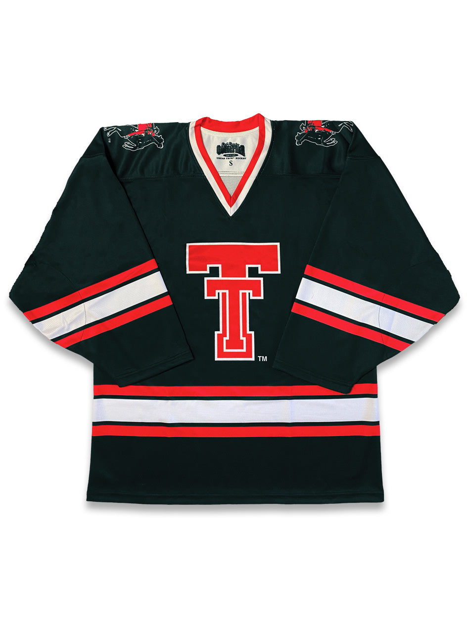 Custom Texas Tech Red Raiders Youth Arch Red Replica Baseball Jersey in Red, Size: S, Sold by Red Raider Outfitters