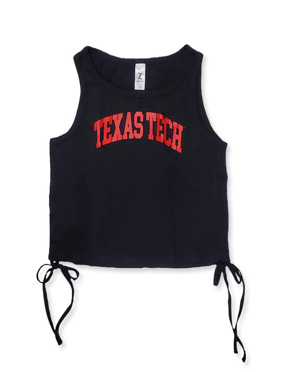 New Era Women's Red Texas Rangers Notch Neck Tank Top