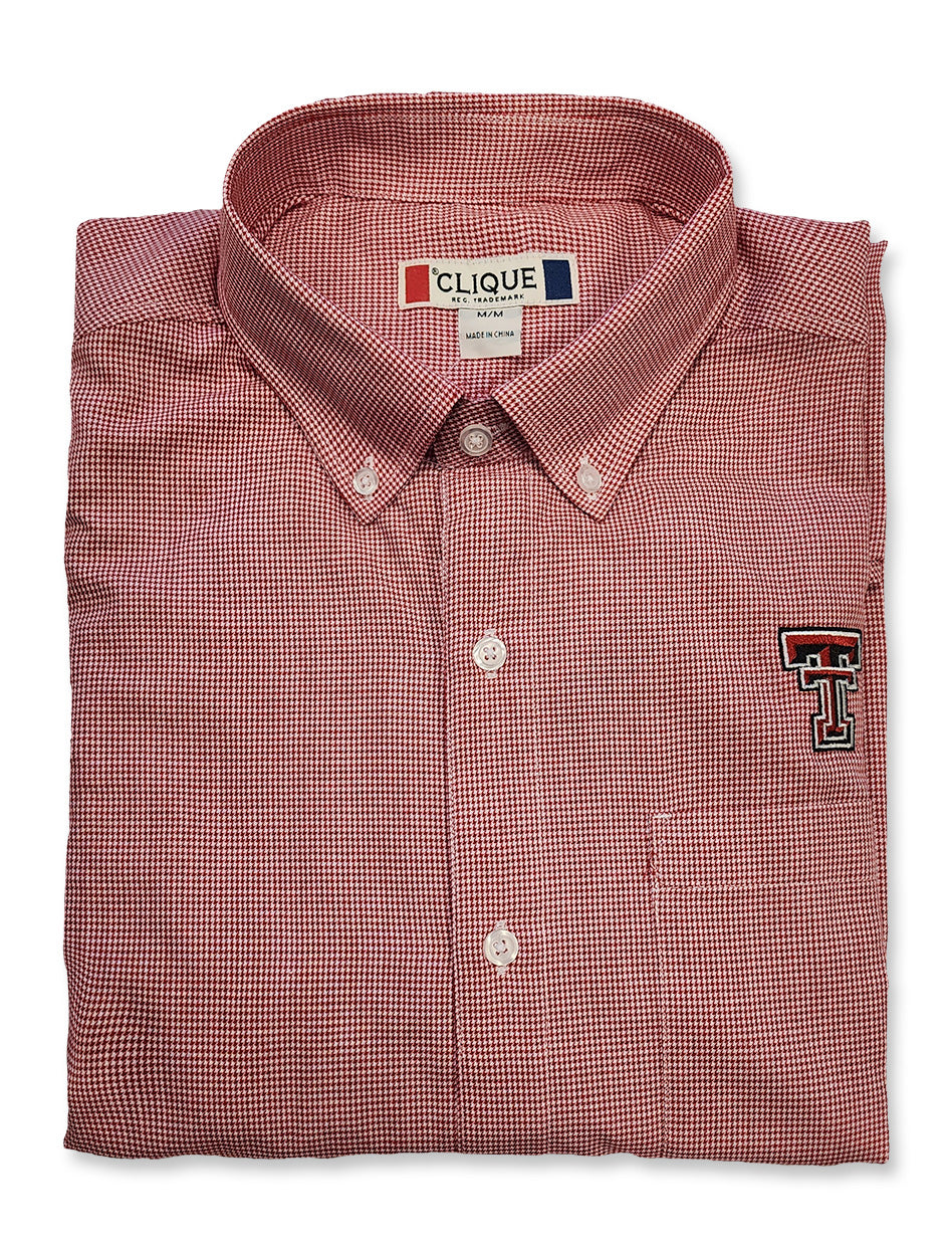 Men's Tommy Bahama Red Texas Tech Red Raiders Tropical Horizons Button-Up  Shirt