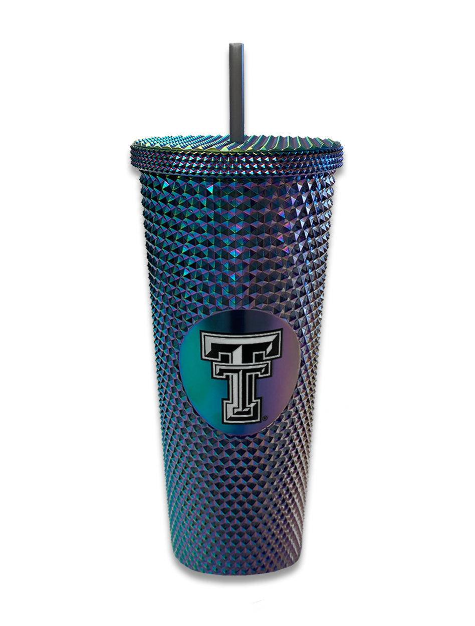 40oz Handle Travel Tumbler - Red with Red Accents — Trudy's Hallmark