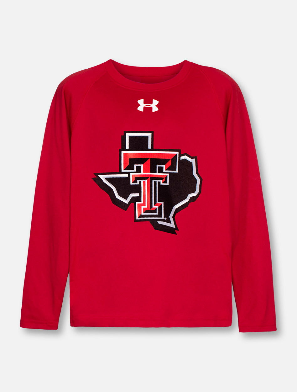 Men's Under Armour Red Texas Tech Red Raiders Throwback Double T