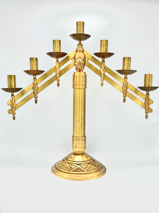 Victorian 1800's Reed and Barton Candelabra Candlestick Holder – jeore