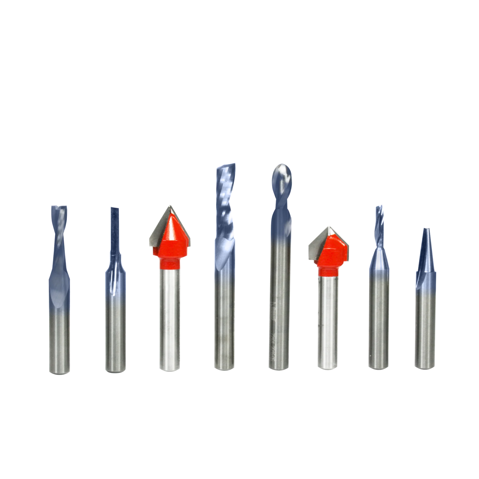 Freud 87-208, 8 Piece CNC Router Bit General Purpose Set