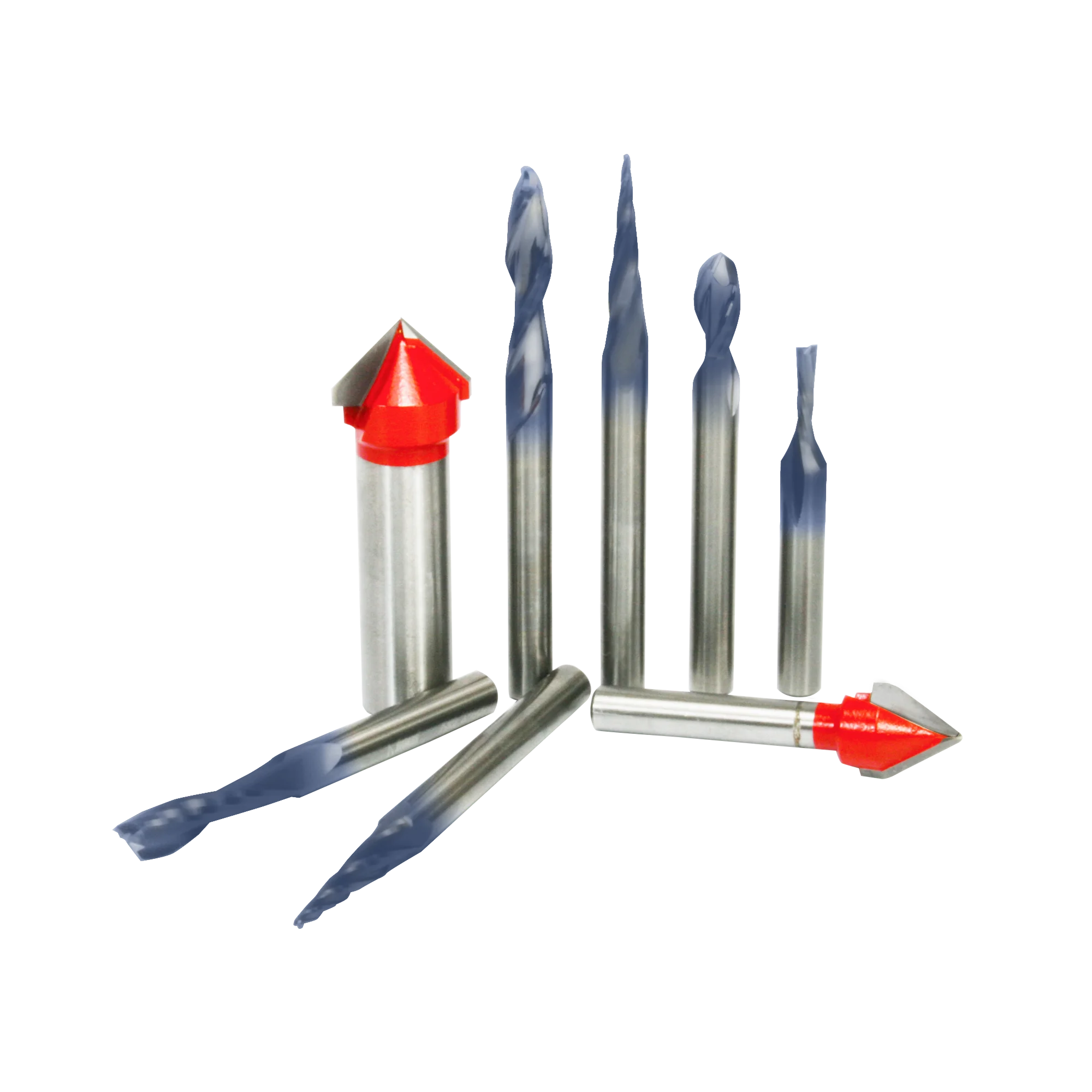 Freud 87-108, 8 Piece CNC Router Bit Signmaking Set